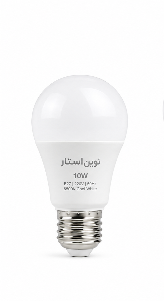 لامپ LED حبابی ۱۰ وات نوین استار